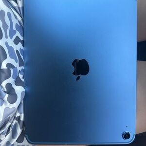 Apple iPad Pro Blue with Black Apple Logo
